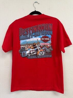 Vintage Harley-Davidson Bike Show Tee Shirt Men’s Size Medium